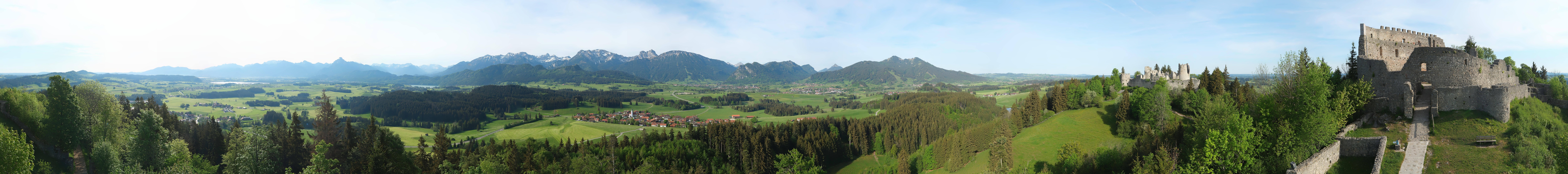 Archiv Foto Webcam Ausblick Burgruine Eisenberg