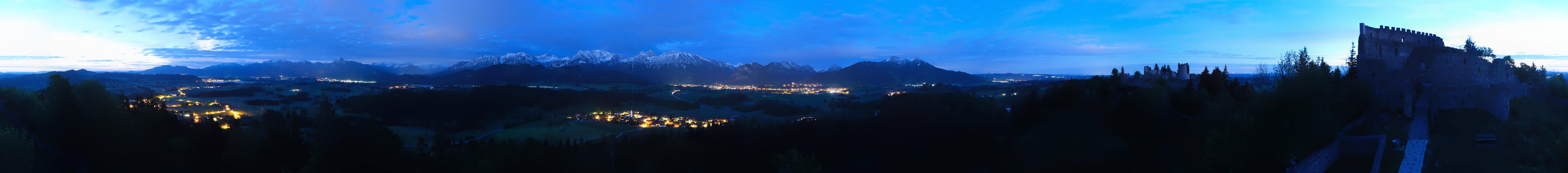 Archiv Foto Webcam Ausblick Burgruine Eisenberg