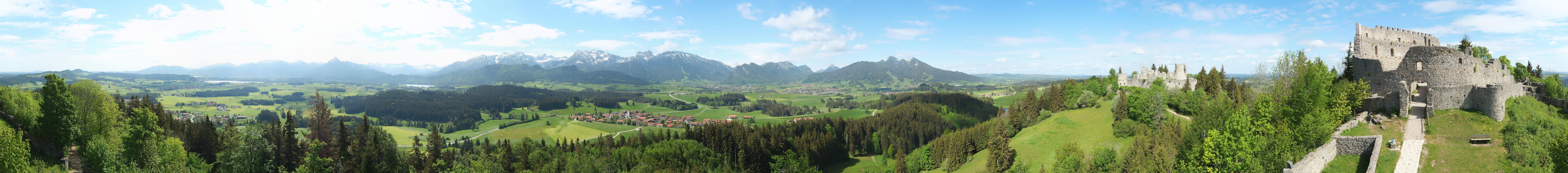 Archiv Foto Webcam Ausblick Burgruine Eisenberg