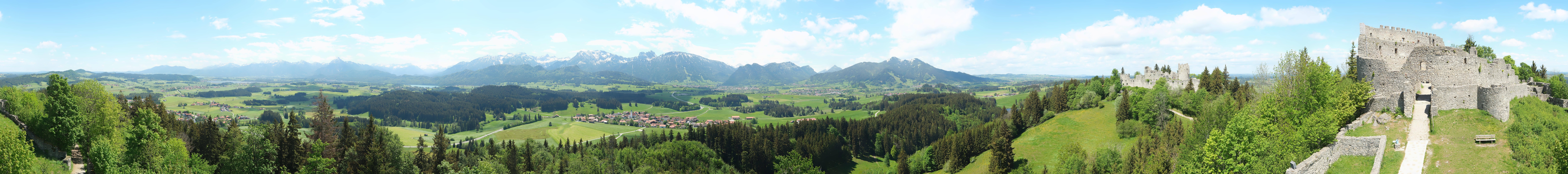 Archiv Foto Webcam Ausblick Burgruine Eisenberg