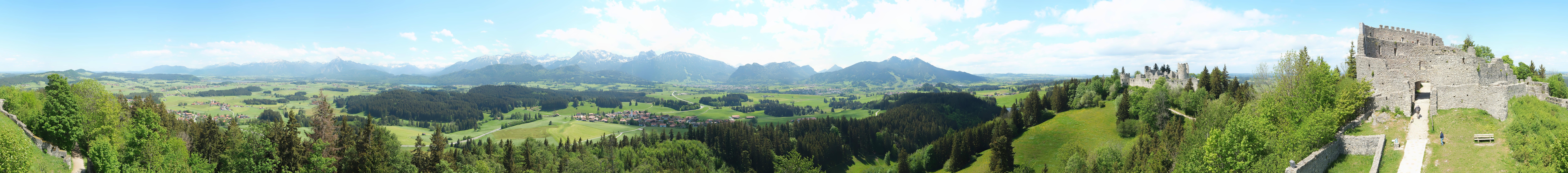 Archiv Foto Webcam Ausblick Burgruine Eisenberg