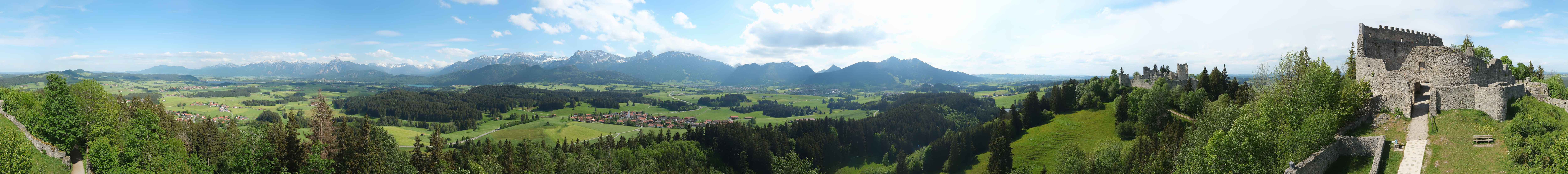 Archiv Foto Webcam Ausblick Burgruine Eisenberg