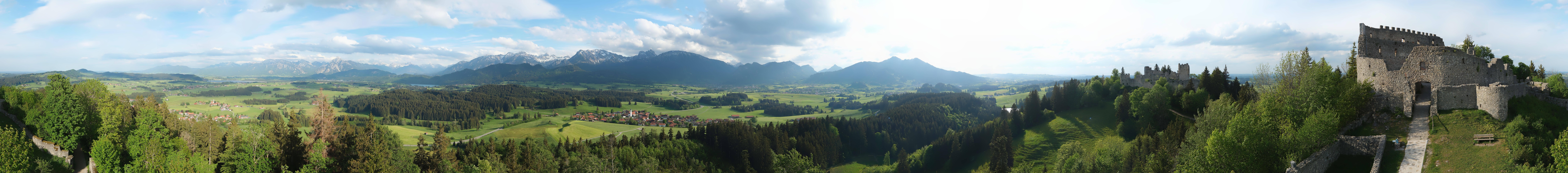 Archiv Foto Webcam Ausblick Burgruine Eisenberg
