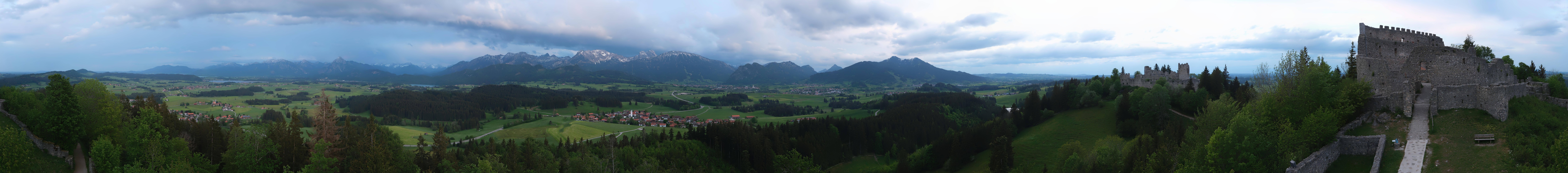 Archiv Foto Webcam Ausblick Burgruine Eisenberg