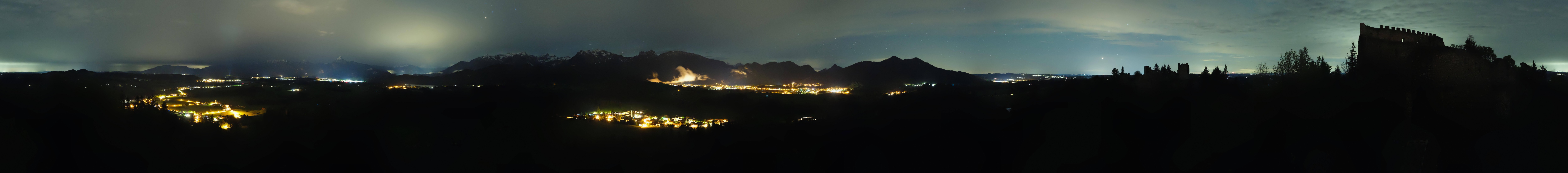 Archiv Foto Webcam Ausblick Burgruine Eisenberg