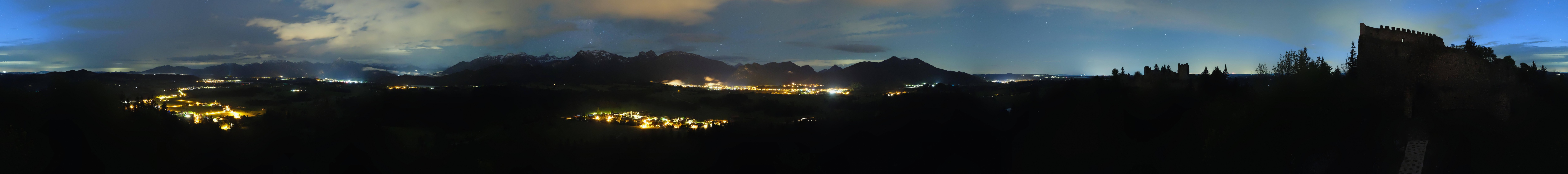 Archiv Foto Webcam Ausblick Burgruine Eisenberg