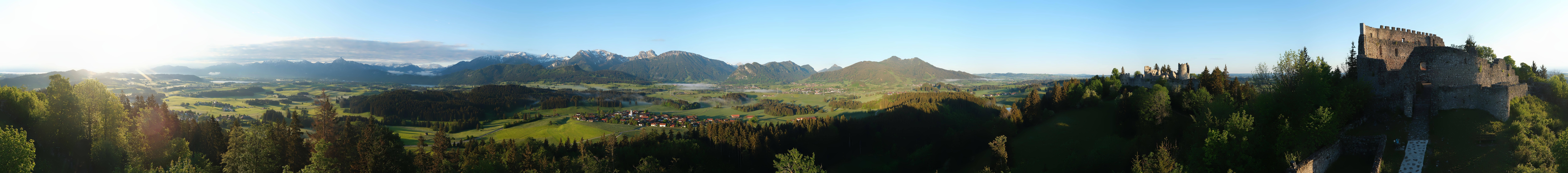 Archiv Foto Webcam Ausblick Burgruine Eisenberg