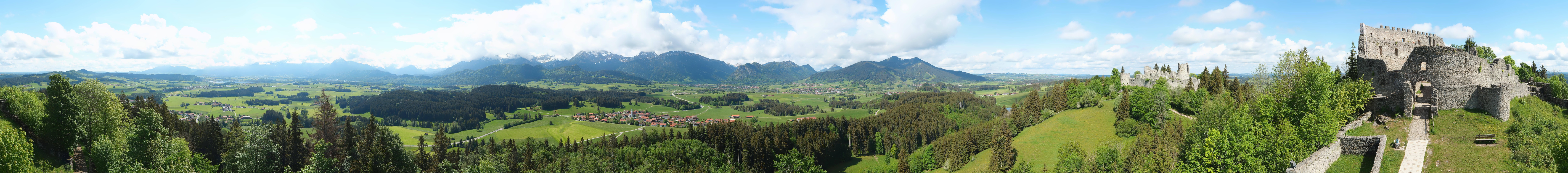Archiv Foto Webcam Ausblick Burgruine Eisenberg