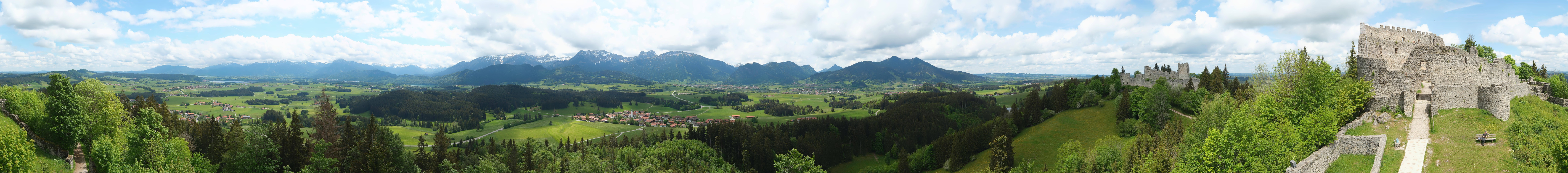 Archiv Foto Webcam Ausblick Burgruine Eisenberg