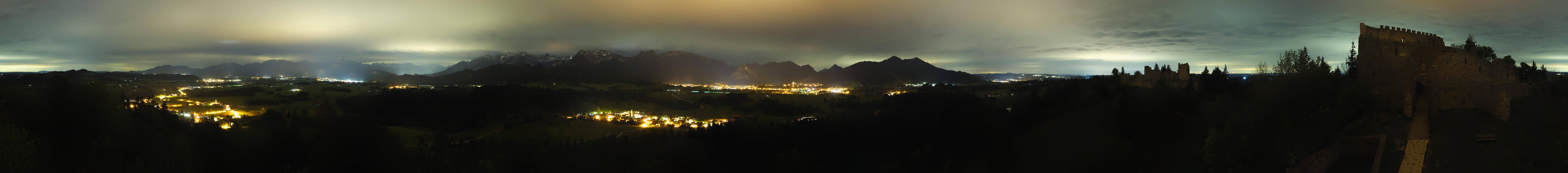 Archiv Foto Webcam Ausblick Burgruine Eisenberg
