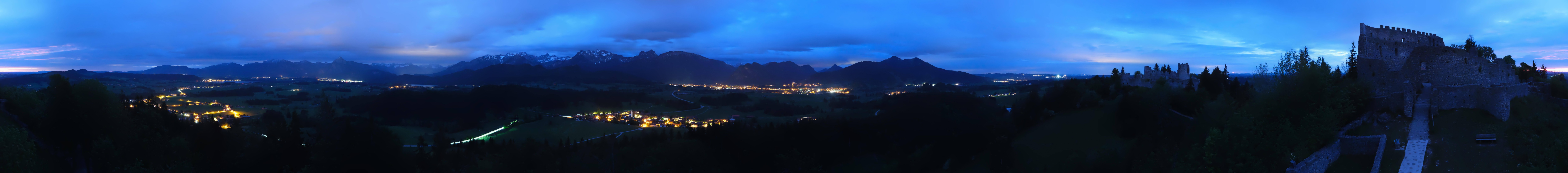 Archiv Foto Webcam Ausblick Burgruine Eisenberg