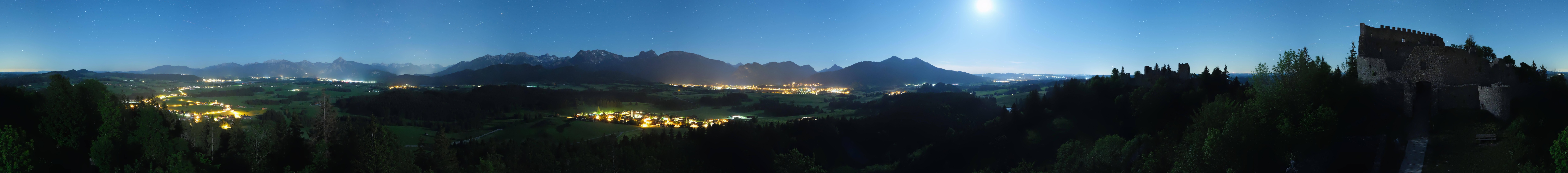 Archiv Foto Webcam Ausblick Burgruine Eisenberg