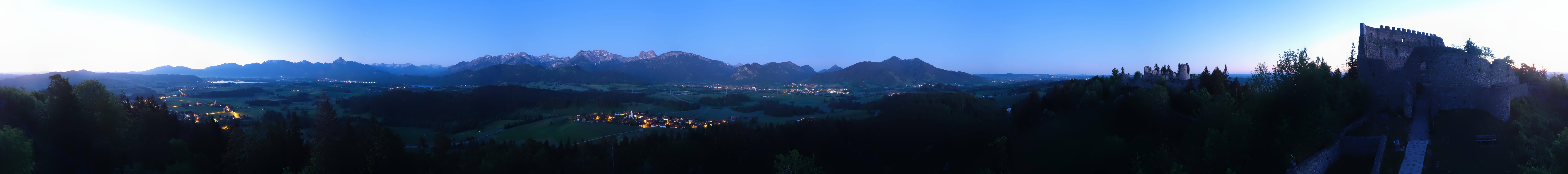 Archiv Foto Webcam Ausblick Burgruine Eisenberg