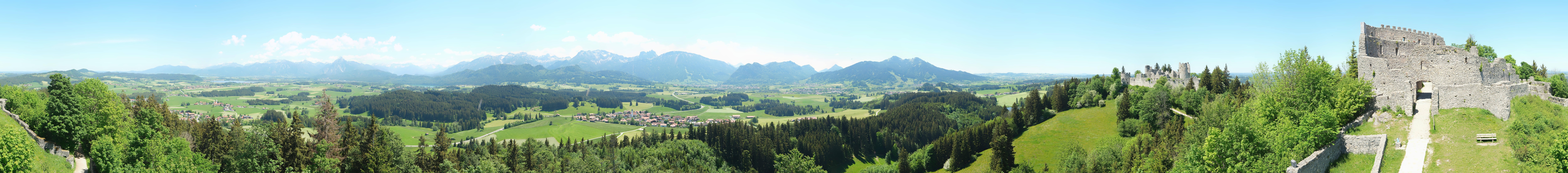 Archiv Foto Webcam Ausblick Burgruine Eisenberg