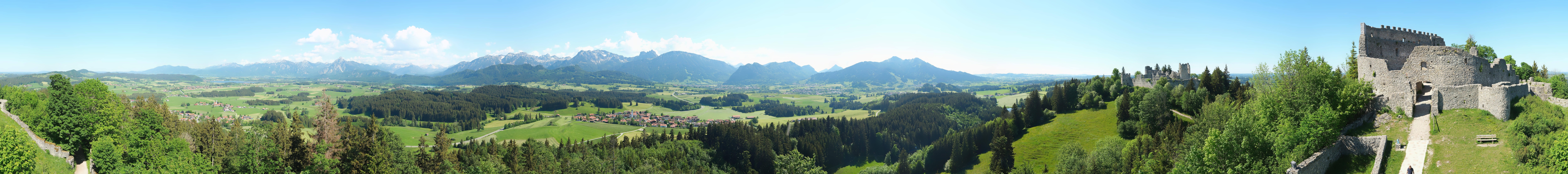Archiv Foto Webcam Ausblick Burgruine Eisenberg