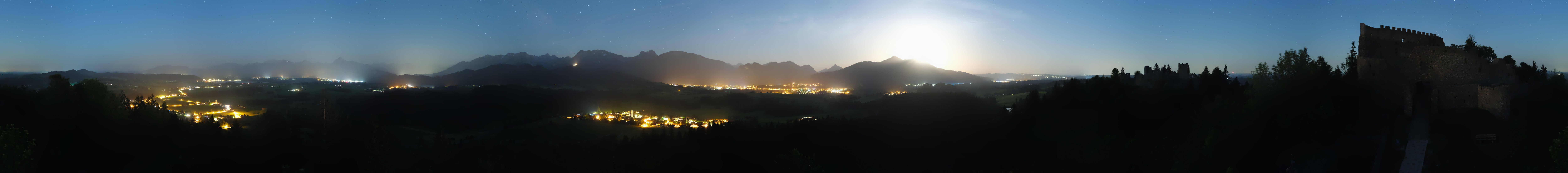 Archiv Foto Webcam Ausblick Burgruine Eisenberg