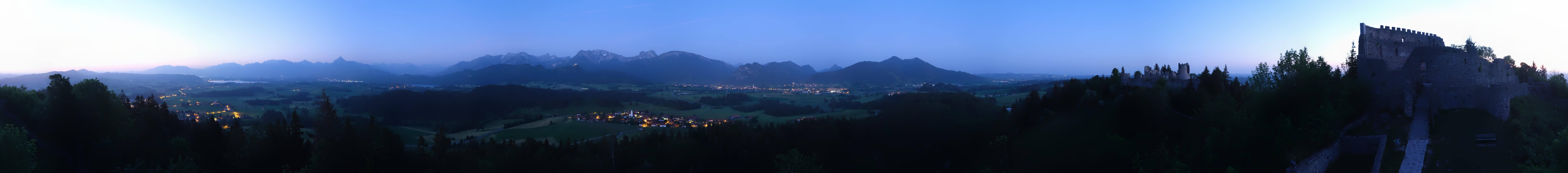Archiv Foto Webcam Ausblick Burgruine Eisenberg