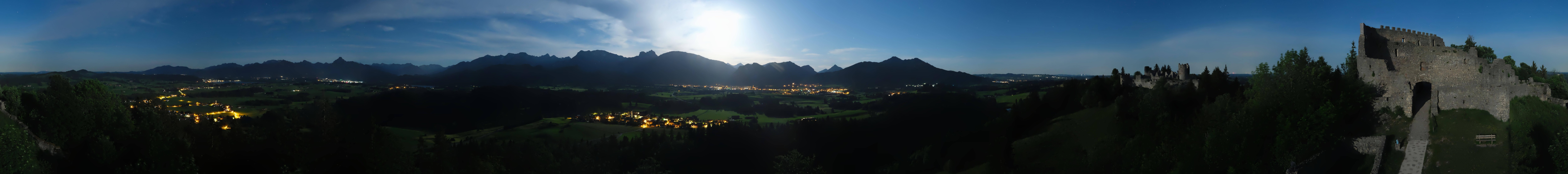 Archiv Foto Webcam Ausblick Burgruine Eisenberg