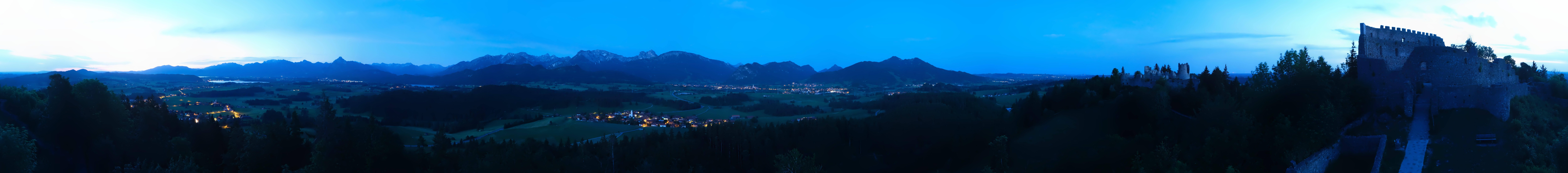 Archiv Foto Webcam Ausblick Burgruine Eisenberg