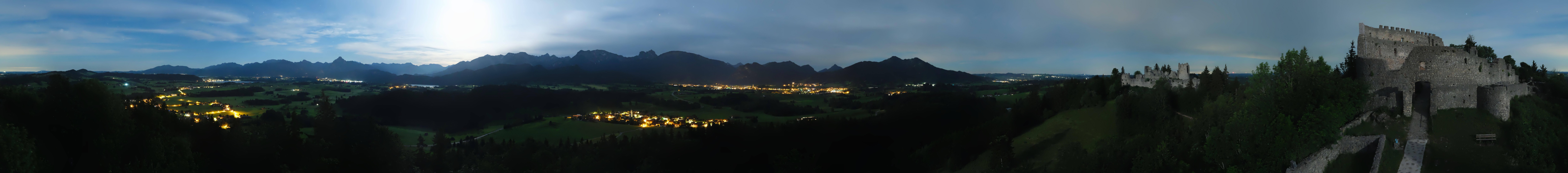 Archiv Foto Webcam Ausblick Burgruine Eisenberg