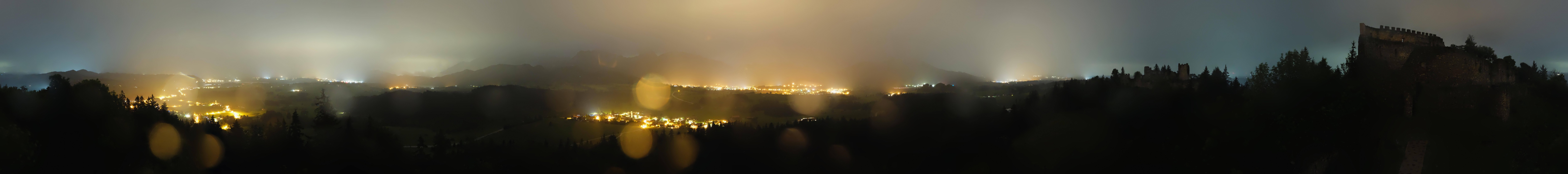 Archiv Foto Webcam Ausblick Burgruine Eisenberg
