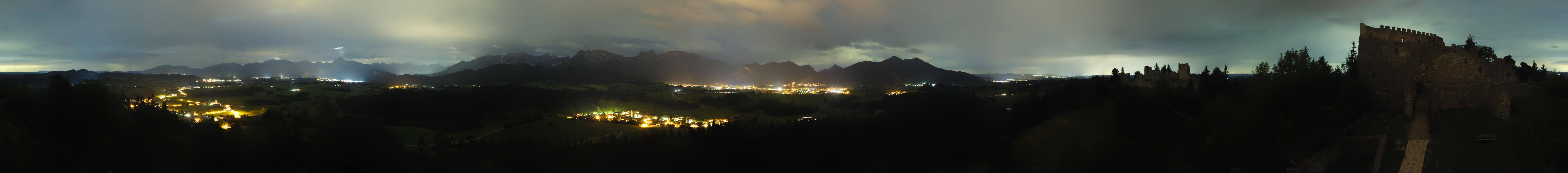 Archiv Foto Webcam Ausblick Burgruine Eisenberg