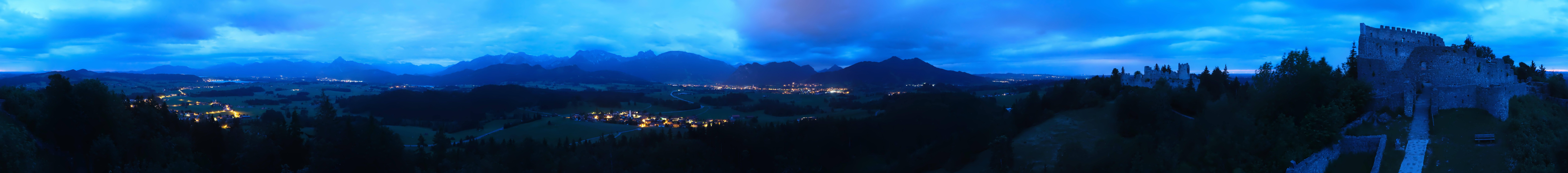Archiv Foto Webcam Ausblick Burgruine Eisenberg