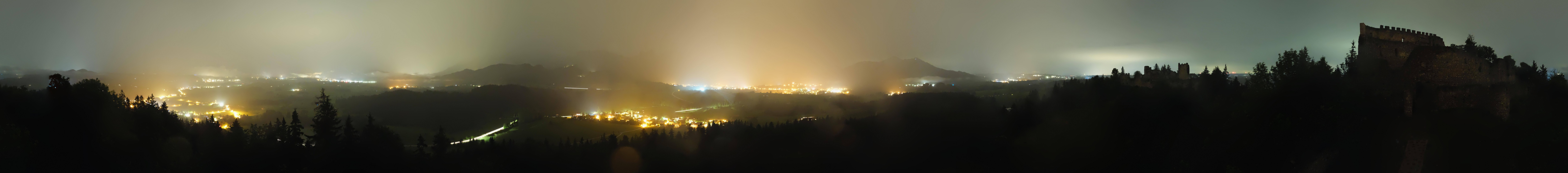 Archiv Foto Webcam Ausblick Burgruine Eisenberg