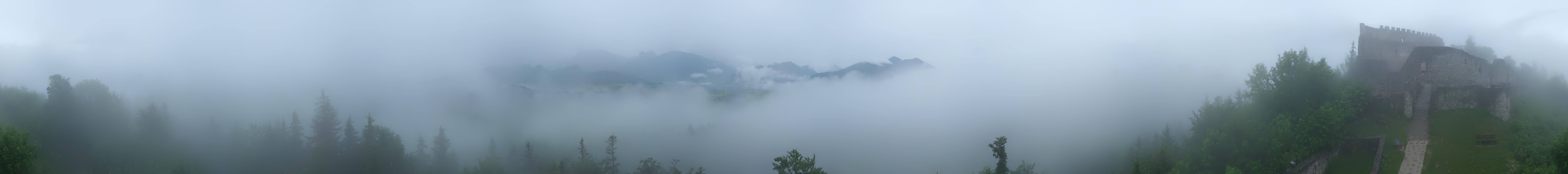 Archiv Foto Webcam Ausblick Burgruine Eisenberg