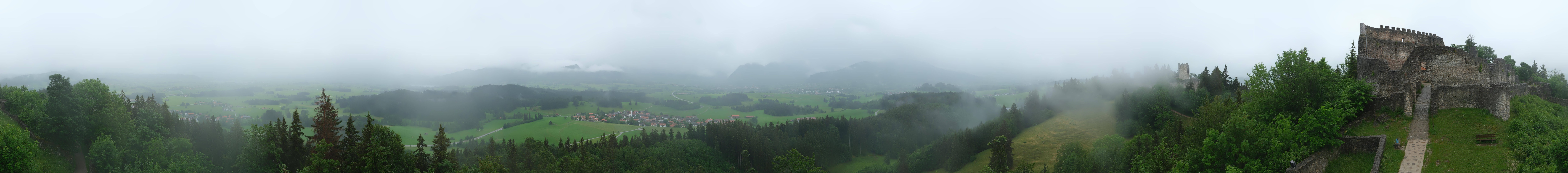 Archiv Foto Webcam Ausblick Burgruine Eisenberg