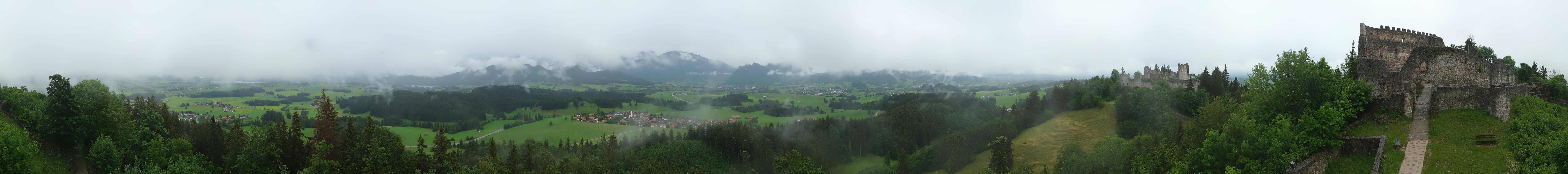 Archiv Foto Webcam Ausblick Burgruine Eisenberg