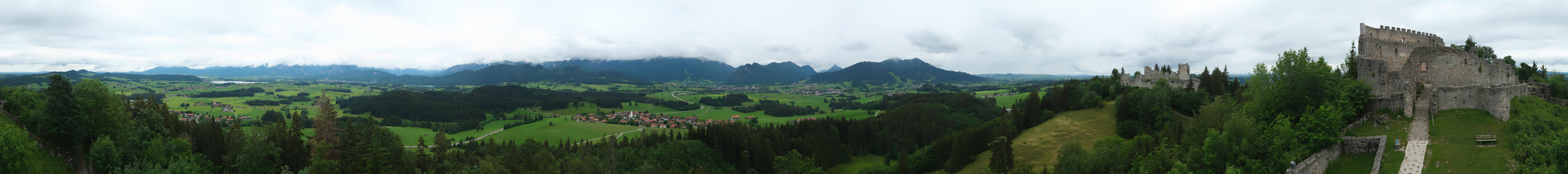 Archiv Foto Webcam Ausblick Burgruine Eisenberg