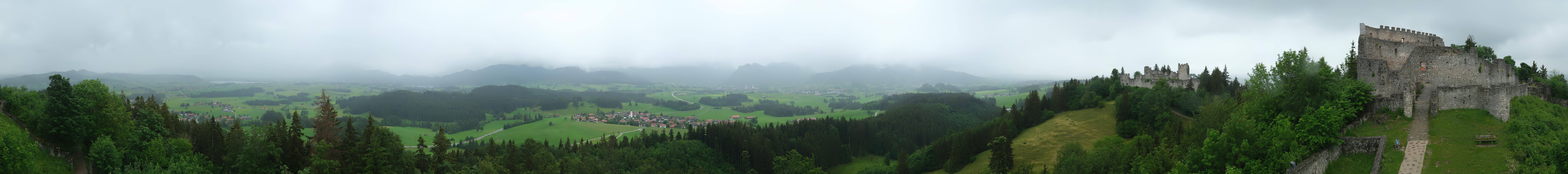 Archiv Foto Webcam Ausblick Burgruine Eisenberg