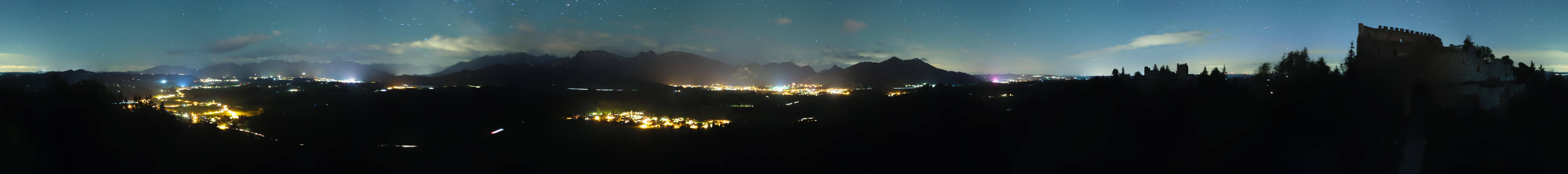 Archiv Foto Webcam Ausblick Burgruine Eisenberg