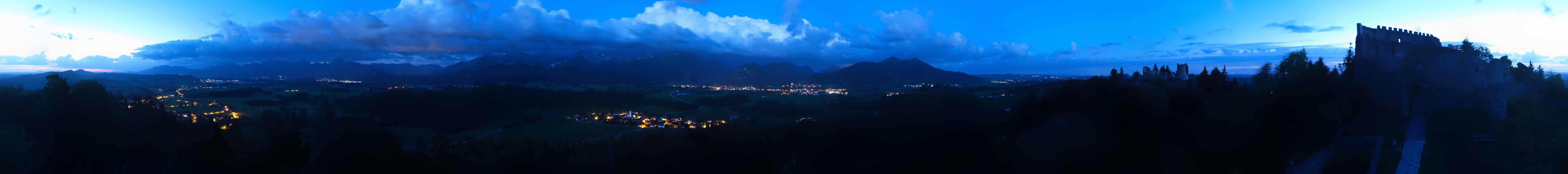 Archiv Foto Webcam Ausblick Burgruine Eisenberg