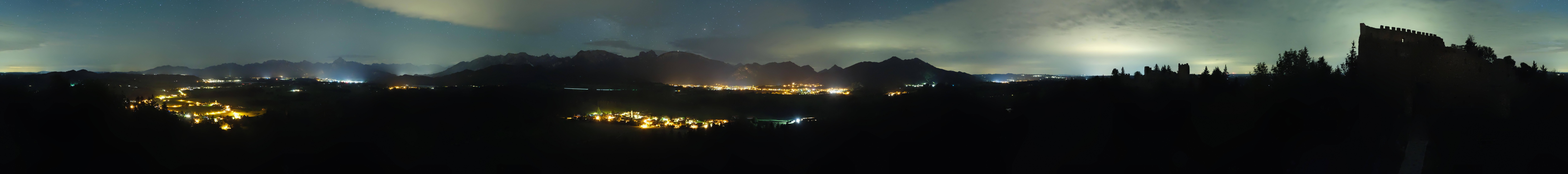 Archiv Foto Webcam Ausblick Burgruine Eisenberg