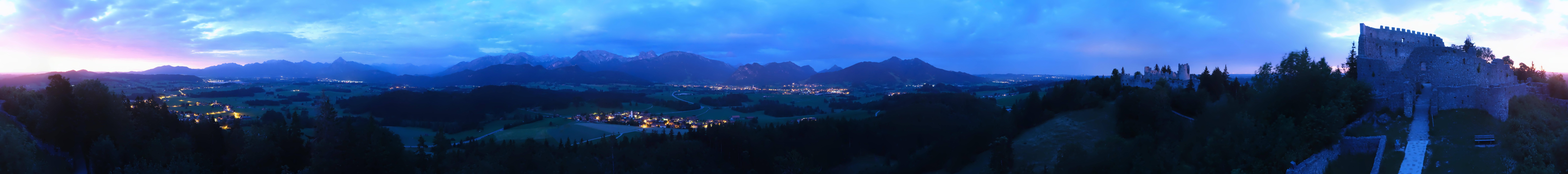 Archiv Foto Webcam Ausblick Burgruine Eisenberg