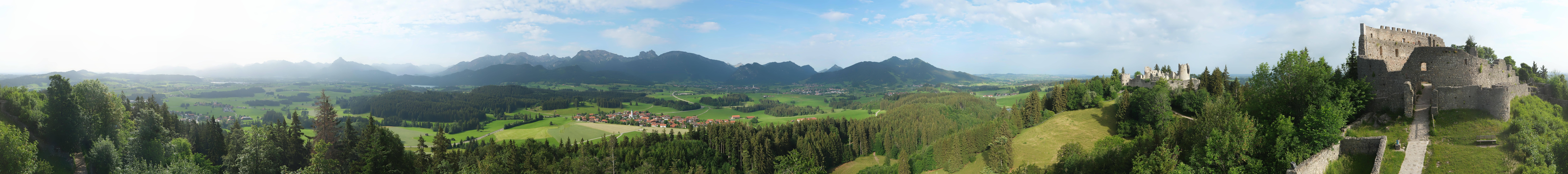 Archiv Foto Webcam Ausblick Burgruine Eisenberg