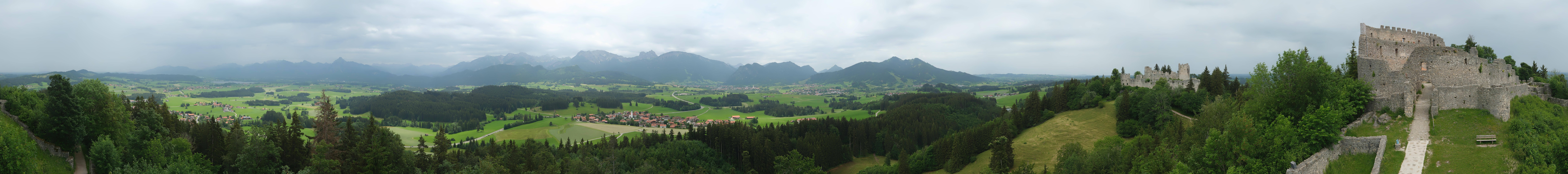 Archiv Foto Webcam Ausblick Burgruine Eisenberg