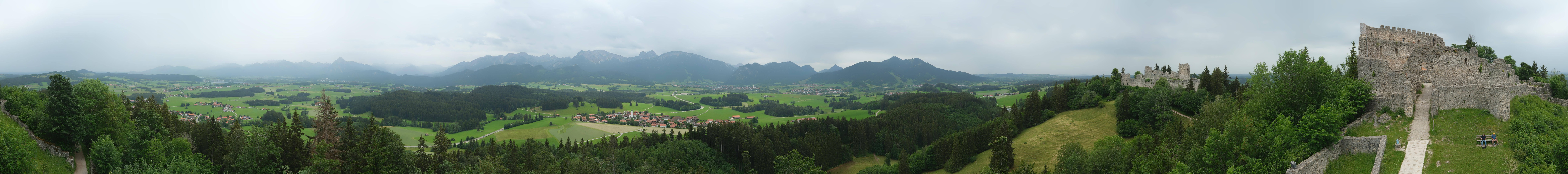 Archiv Foto Webcam Ausblick Burgruine Eisenberg