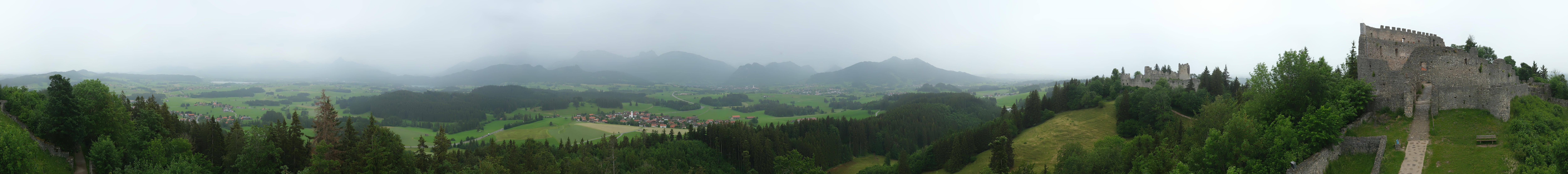 Archiv Foto Webcam Ausblick Burgruine Eisenberg