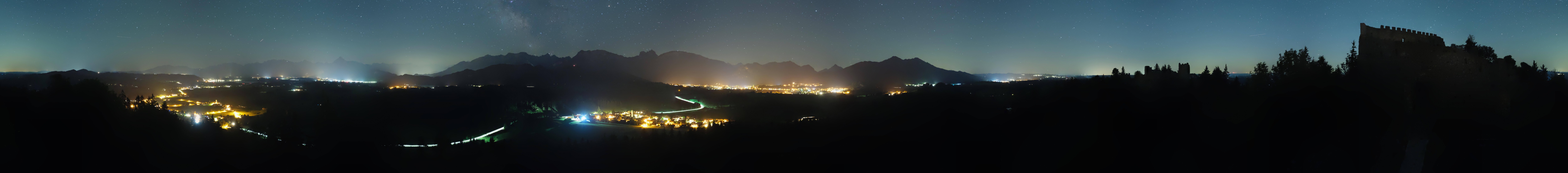Archiv Foto Webcam Ausblick Burgruine Eisenberg