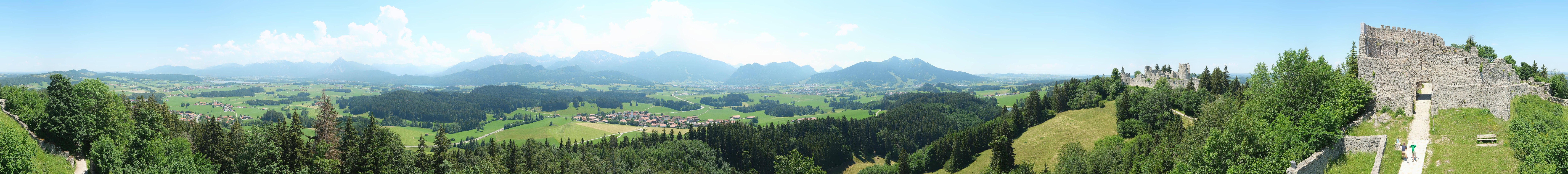 Archiv Foto Webcam Ausblick Burgruine Eisenberg