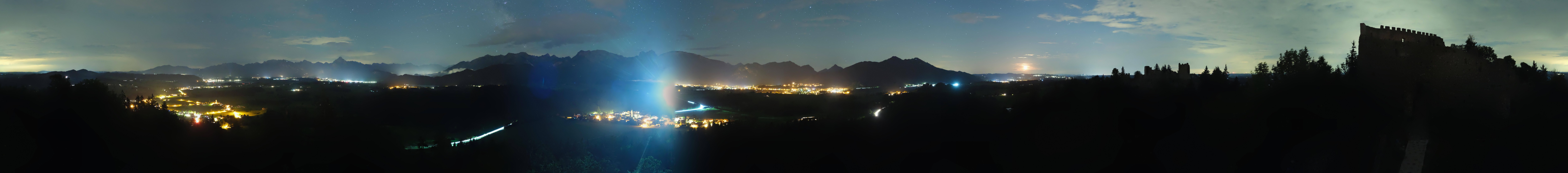 Archiv Foto Webcam Ausblick Burgruine Eisenberg