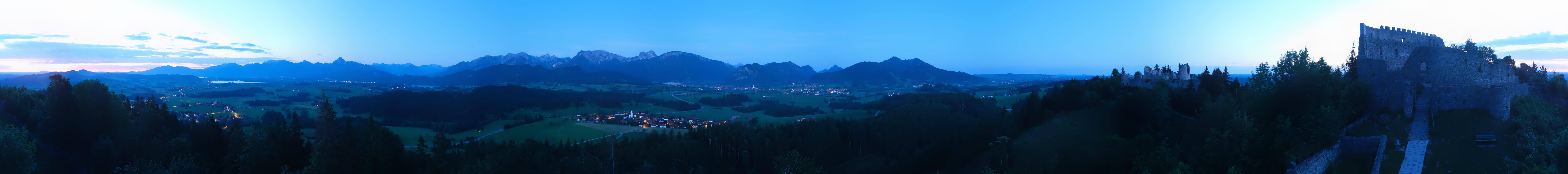 Archiv Foto Webcam Ausblick Burgruine Eisenberg