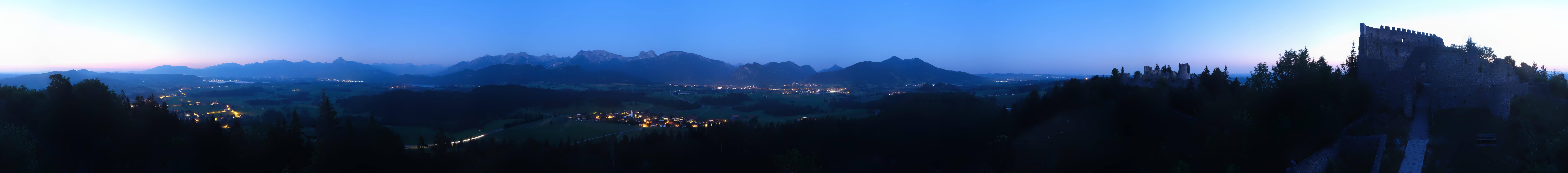 Archiv Foto Webcam Ausblick Burgruine Eisenberg