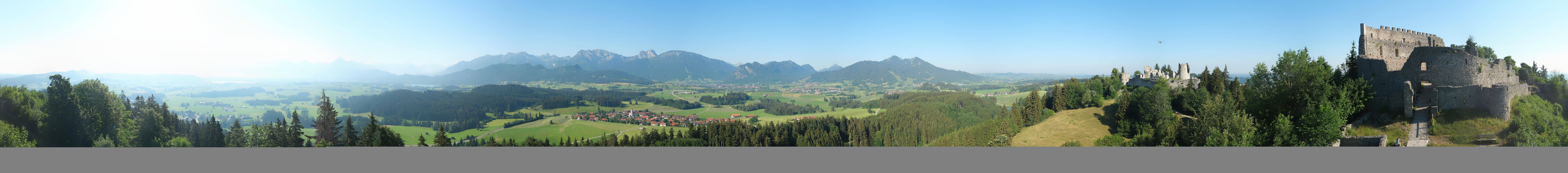 Archiv Foto Webcam Ausblick Burgruine Eisenberg