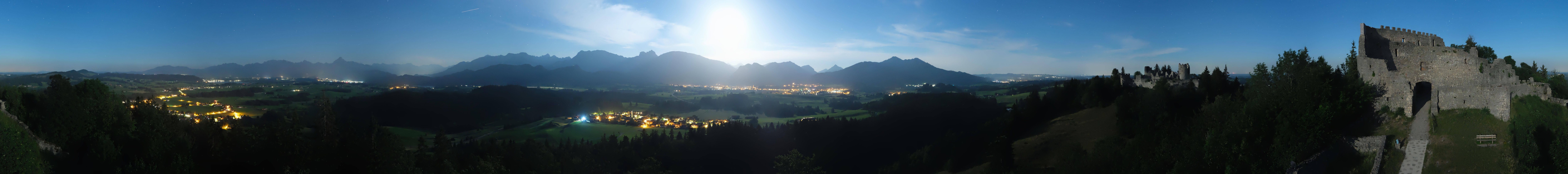 Archiv Foto Webcam Ausblick Burgruine Eisenberg