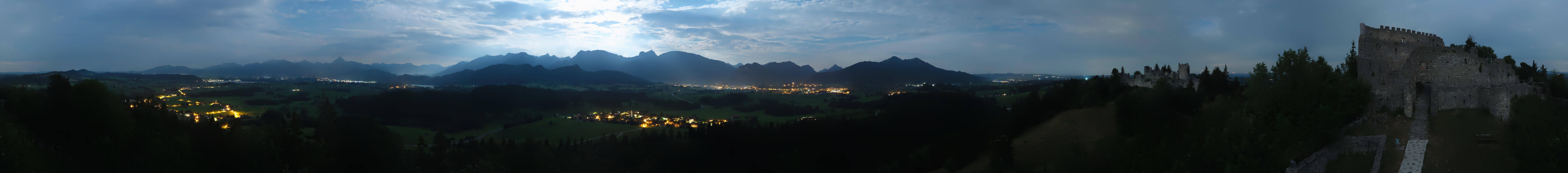 Archiv Foto Webcam Ausblick Burgruine Eisenberg