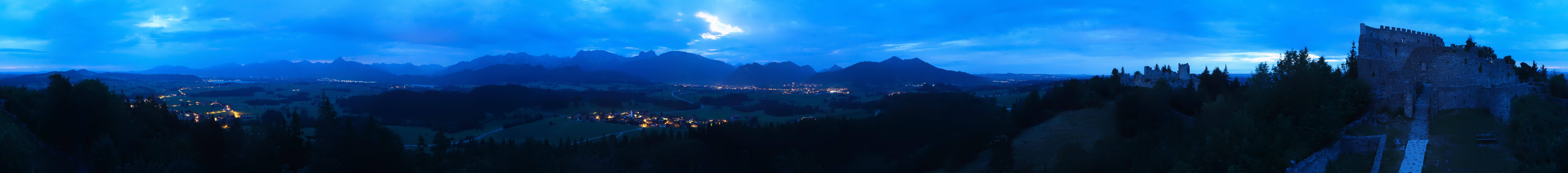 Archiv Foto Webcam Ausblick Burgruine Eisenberg